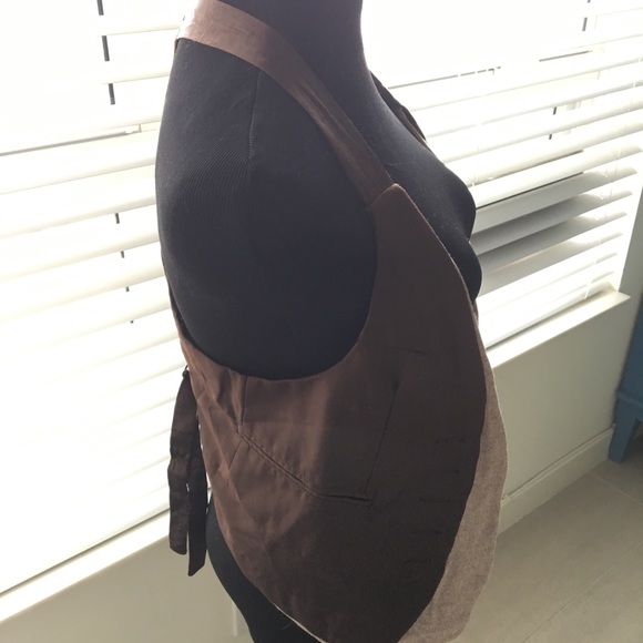L.A.M.B. Brown Vest - Picture 6 of 7